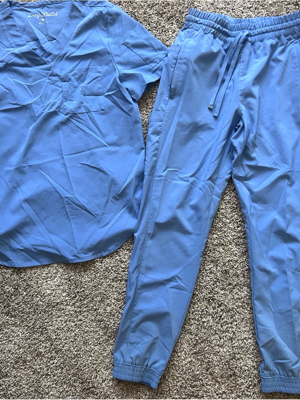 Ceil blue scrub set